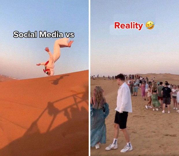 A person doing a flip in the air

Description automatically generated